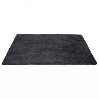 Alfombrilla de baño Dyckhoff Siena grafito 50 x 80 cm