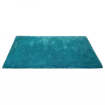 Alfombrilla de baño Dyckhoff Siena esmeralda 60 x 100 cm