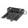 Kindermann Easy-Stop Alivio de tracción para cables - negro