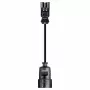 Kindermann Cable de alimentación 0,5 m Schuko a Wieland GST18i3 negro