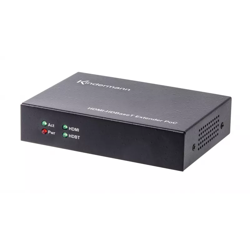 Kindermann extensor HDMI-HDBT - extensión de vídeo, audio, infrarrojos y serie