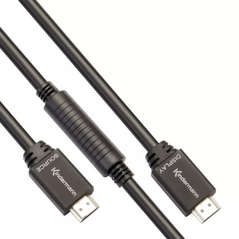 Cable HDMI activo Kindermann 4K60 10 m