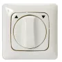 Kindermann pulsador giratorio LW/DL - blanco alpino