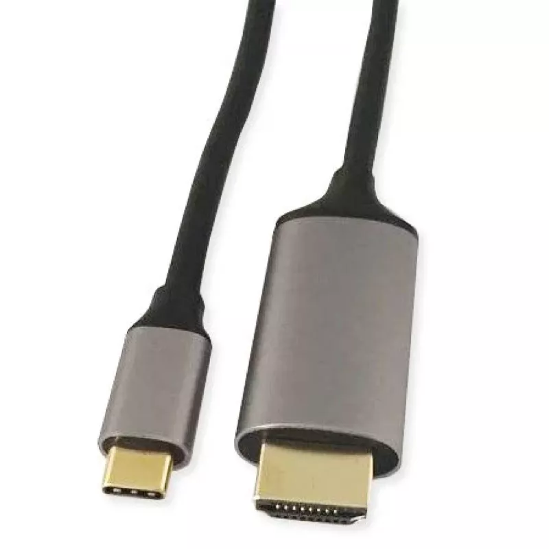 KINDERMANN cable adaptador USB-C a HDMI, 5 m, negro (WLZ-4423 L=5m)