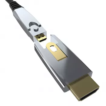 Kindermann adaptador HDMI - 19 pines micro HDMI