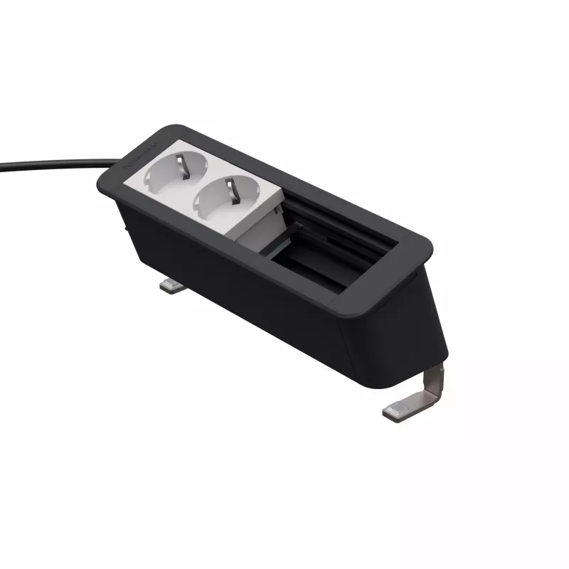 Kindermann CP Office Desk 4-Fold 2x Power Outlet módulo de mesa