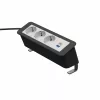 Kindermann CP Office Desk módulo de alimentación 4 tomas 3x Schuko 1x USB-A (7550000223)