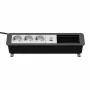 Kindermann CP Office Desk 6-f 3xStr 1xUSB A/C panel de conectividad de mesa plata/negro