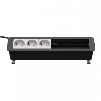 Kindermann CP Office Desk 6-Way 3 x toma de corriente