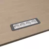 Kindermann CP Office Frame 4-Way 4 x toma de corriente (7551000204)