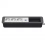 Kindermann CP Office Frame de 6 vías 3x Schuko 1x puerto de carga USB-A