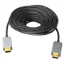Kindermann cable HDMI 2.0 AOC 30m conector macho a conector macho - cable HDMI óptico activo - 4K UHD @ 60Hz - 18 Gbit/s - negro