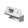 Kindermann CablePort desk de 4 vías 1x toma Schuko 1x carga USB-A plata