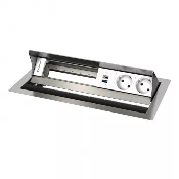 Kindermann CablePort Standard² VA 6 tomas 2x corriente 1x USB