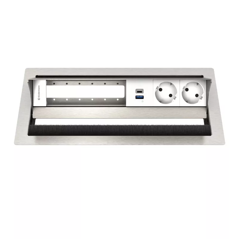 Kindermann CablePort Standard² VA 6 tomas 2x corriente 1x USB