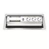 Kindermann CP Standard² VA Panel de conexión de mesa 6 tomas 3x corriente, 1x USB