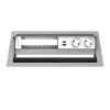 Kindermann CP Standard² Panel de conexión de mesa 6 tomas con 2 tomas de corriente, 1x conexión de carga USB-A, HDMI, RJ45