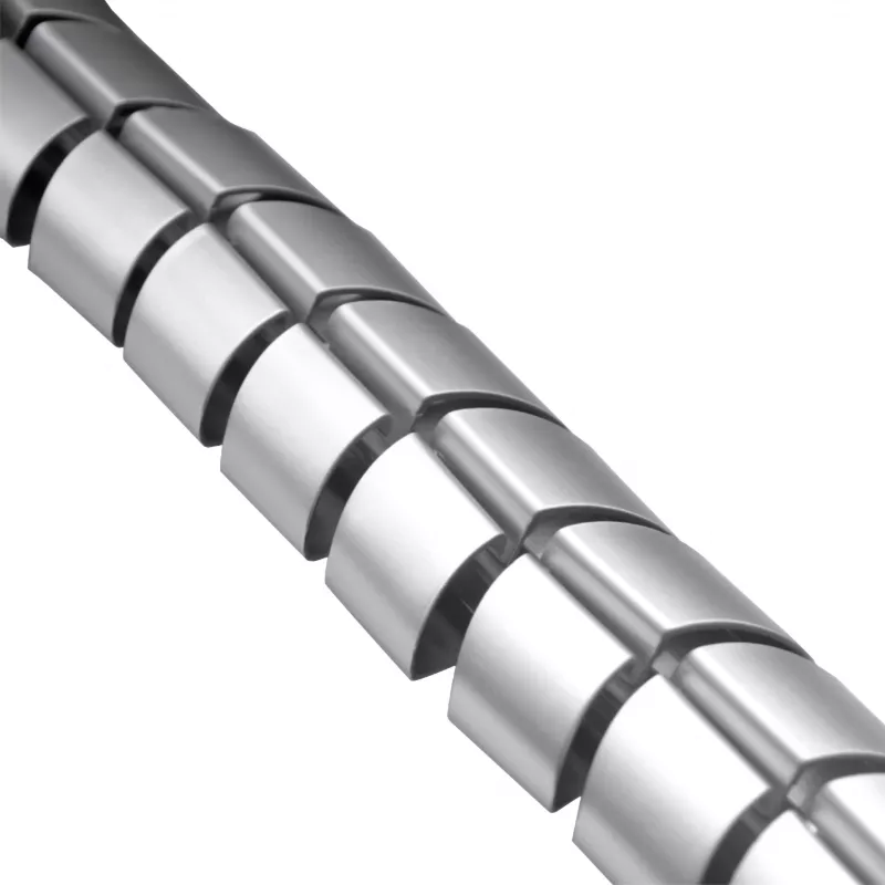 Kindermann juego de canal para cables plata 74,5 cm