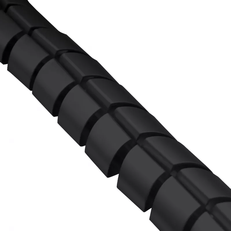 Kindermann Canaleta para cables 74,5 Negro