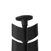 Kindermann Canaleta para cables 74,5 Negro