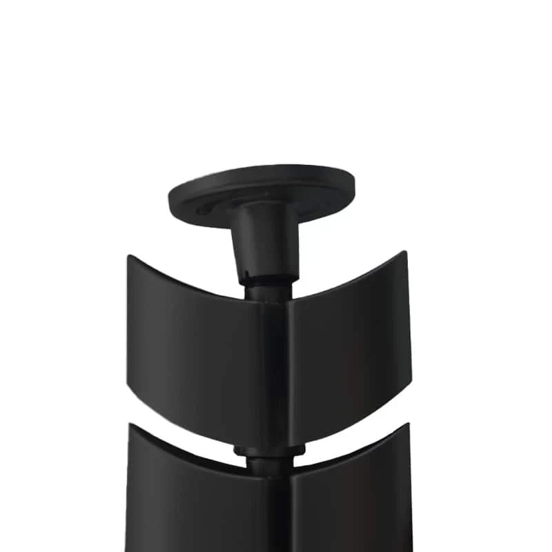Kindermann Canaleta para cables 74,5 Negro