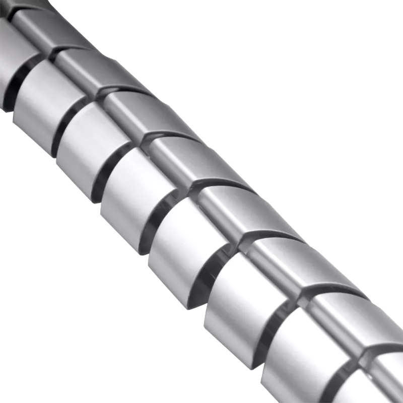 Kindermann Canaleta de gestión de cables 1m Plata