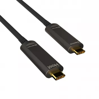 Kindermann Cable óptico activo USB 3.2 Gen 2 USB-C a USB-C 30m (WLZ-5089 30m)