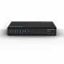 Kindermann KVM Switch 21C - Switch KVM DVI-I de 2 puertos con audio y hub USB