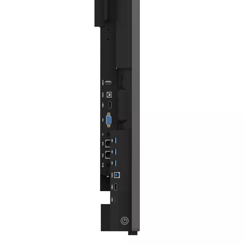 Kindermann Pantalla táctil TD-4065 - Panel plano interactivo 4K UHD de 65