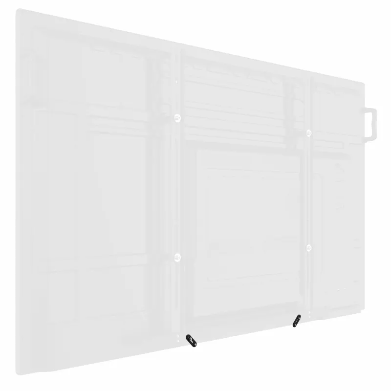 Kindermann adaptador para soundbar (7553000004) - soporte VESA, negro, capacidad de carga 20 kg
