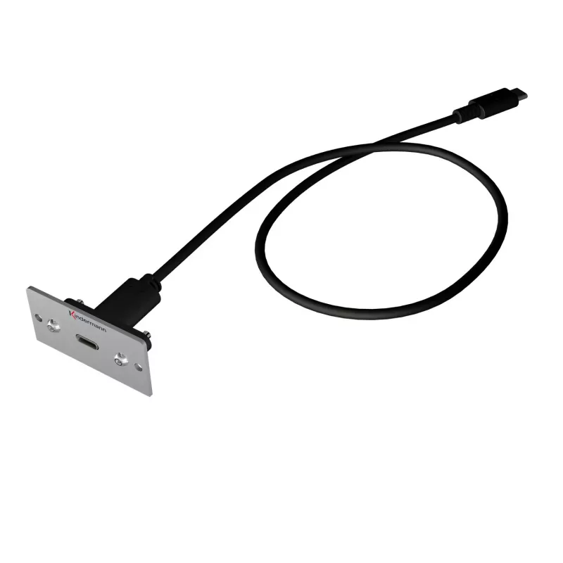 Kindermann Konnect Alu 50 Estación de acoplamiento compatible con USB-C USB 4