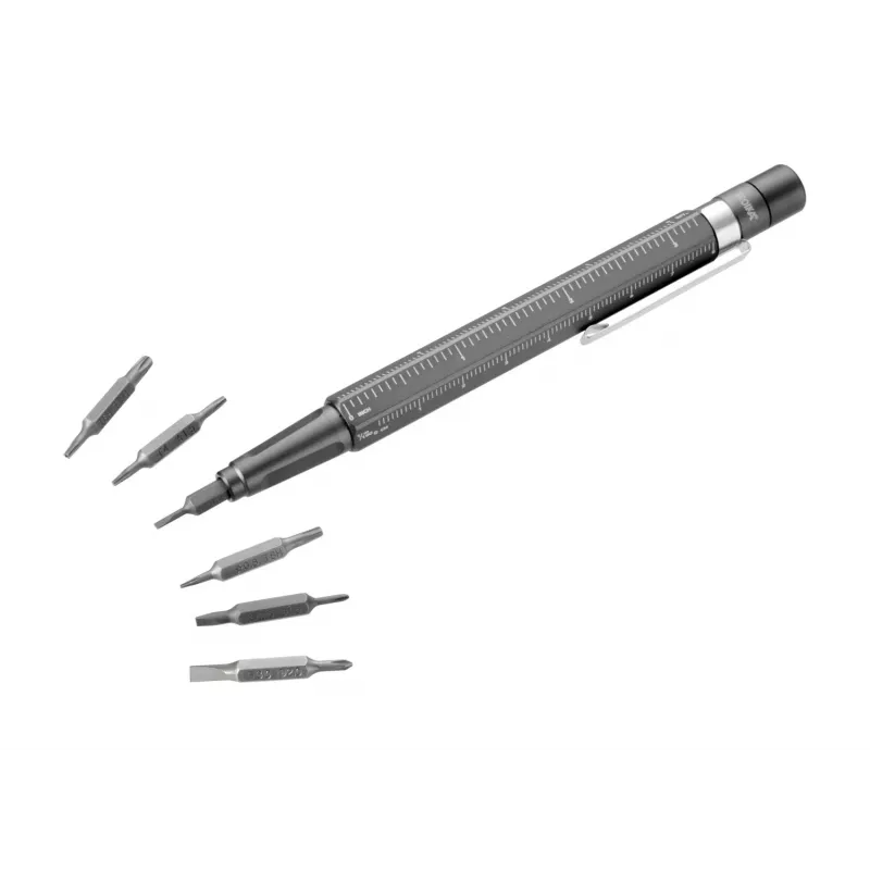 TROIKA Bit-Bolígrafo CONSTRUCTION TOOL 13 Multiherramienta bolígrafo (BIT20/TI)