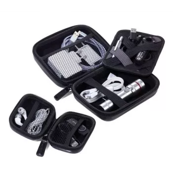 TROIKA ONPACK Set de gadgets de viaje negro (CBO60/BK)