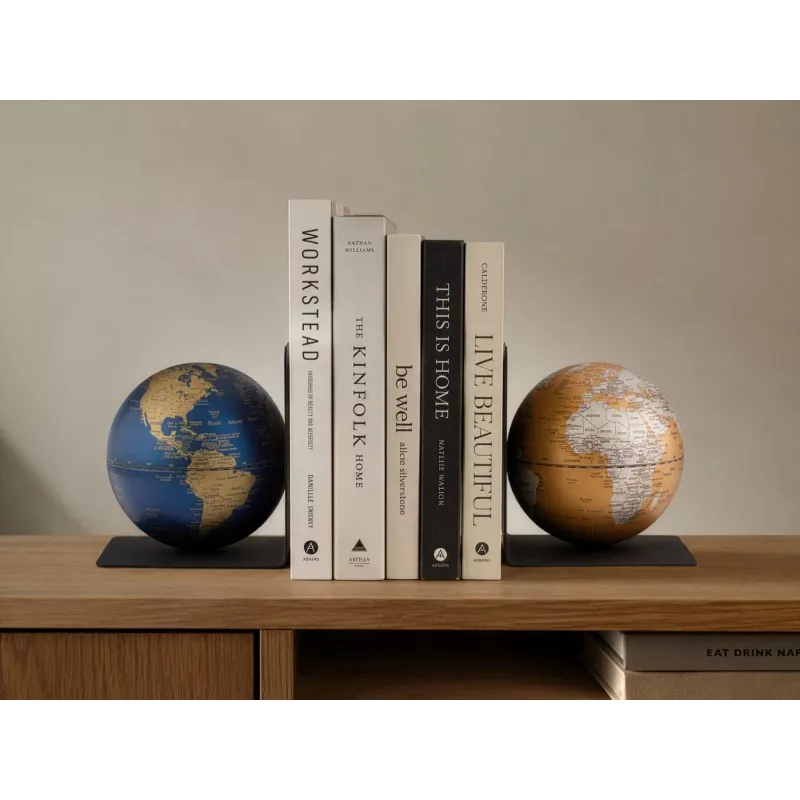 TROIKA Globo Set BOOKGLOBE (G1303-DBBR/BK)