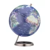 TROIKA Globo 23.5 Degrees (G2507-P2P2/CB) - Pisapapeles globo terráqueo de escritorio, base cromada, 60mm