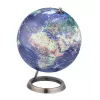 TROIKA Globe 23.5 Degrees (G2507-P2P2/CB) - globo de escritorio pisapapeles, base cromada, 60mm