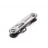 Troika CLEVER KEY Organizador de llaves Titanio