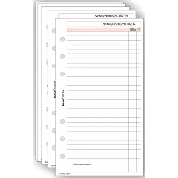 BIND 50 Papel de recambio para archivador Notas A6 - A6