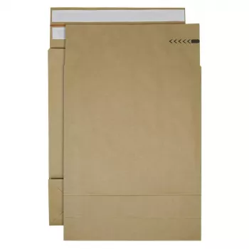 Bong sobres de envío plegables e-Green aprox. DIN C3 sin ventana marrón con fuelle 12,0 cm 200 unidades