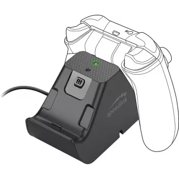 Speedlink base de carga con controlador USB JAZZ, 1,5 m, negro (SL-260002-BK)