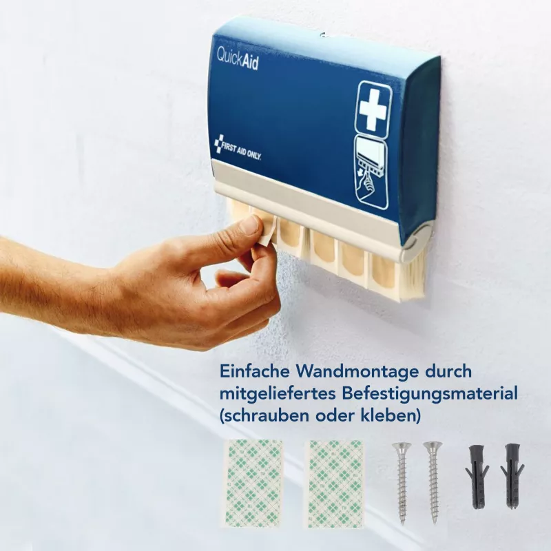 First Aid Only dispensador de tiritas QuickAid P-44001 00