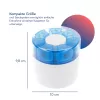 First Aid Only pastillero con partidor de pastillas azul blanco