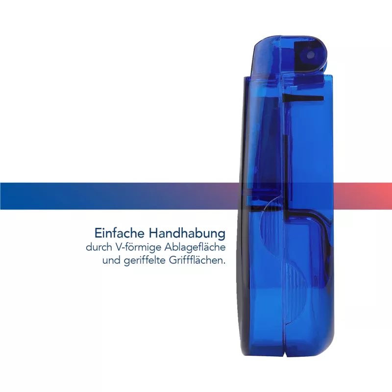 First Aid Only partidor de pastillas azul