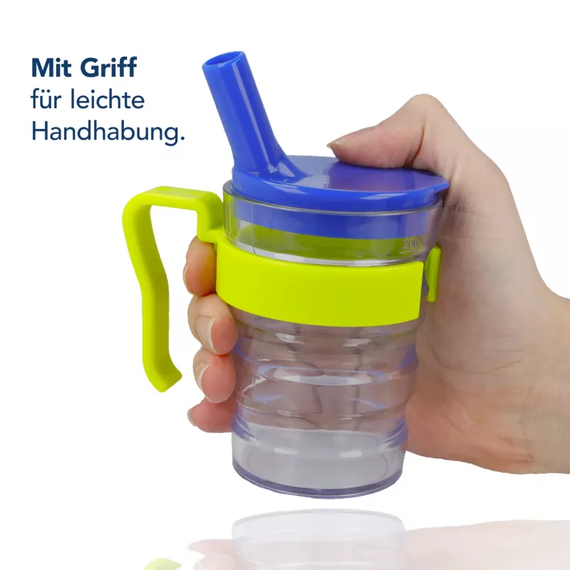 First Aid Only set de vasos con pitorro transparentes de 4 piezas