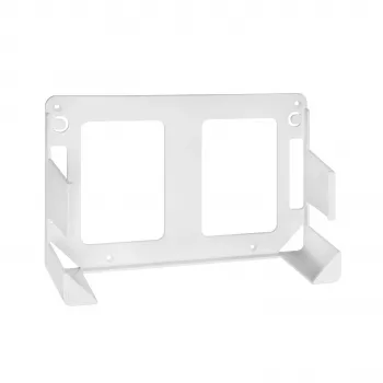 Soporte de pared First Aid Only para botiquín C, orificios pretaladrados, blanco/gris