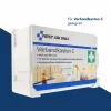 Soporte de pared First Aid Only para botiquín C, orificios pretaladrados, blanco/gris