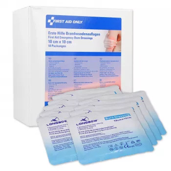 First Aid Only Apósito para quemaduras P-91400 00 Transparente 10 uds.
