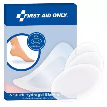 First Aid Only Apósito para ampollas P-10070 Transparente 6,8 x 4,3 cm 6 uds.