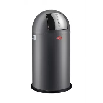 WESCO Pushboy 50L cubo de basura grafito mate