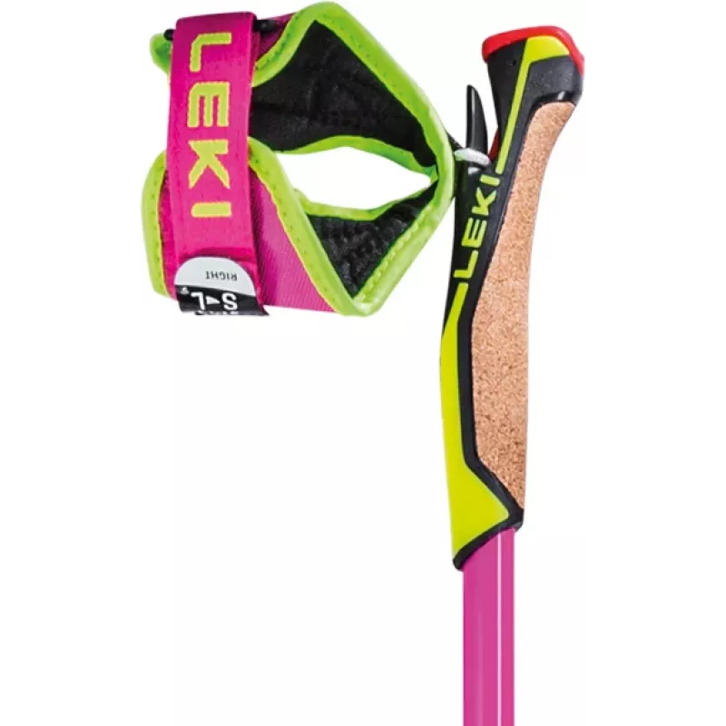 LEKI KIJE PRC 750 rosa 140 cm bastones de esquí de fondo